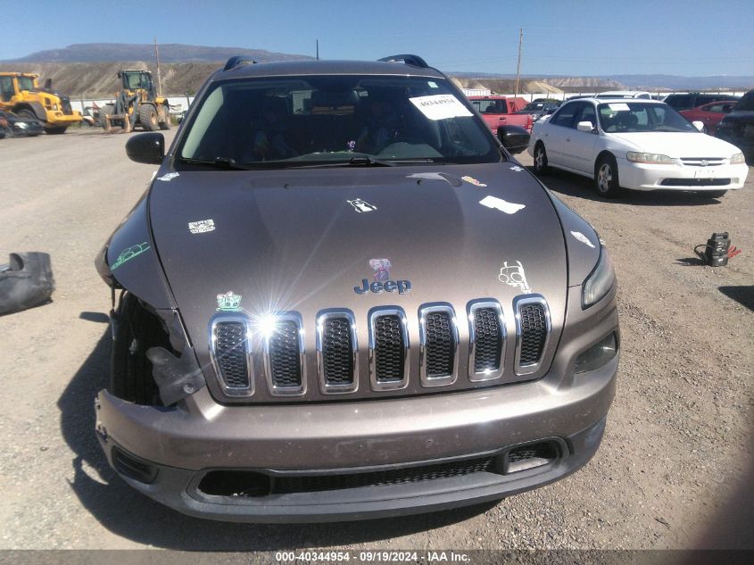 2016 Jeep Cherokee Sport VIN: 1C4PJMABOGW250977 Lot: 40344954