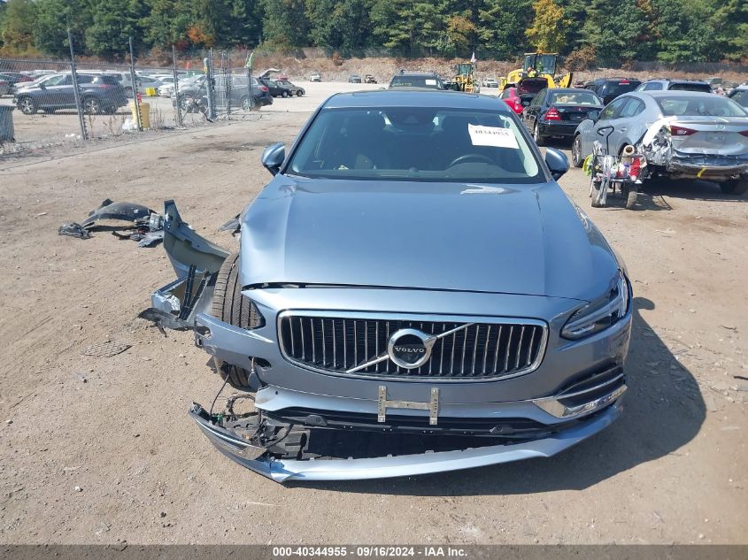 2017 Volvo S90 T6 Inscription VIN: YV1A22ML4H1016961 Lot: 40344955