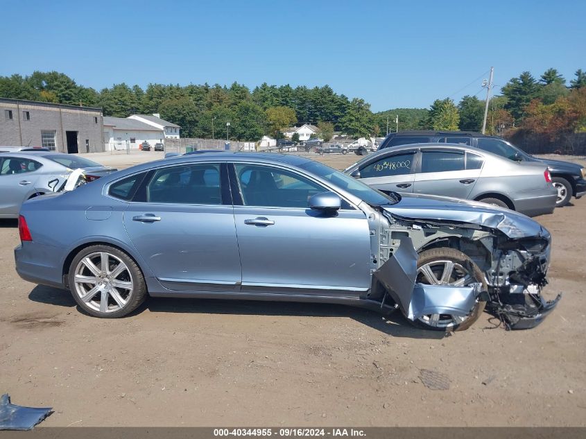 2017 Volvo S90 T6 Inscription VIN: YV1A22ML4H1016961 Lot: 40344955