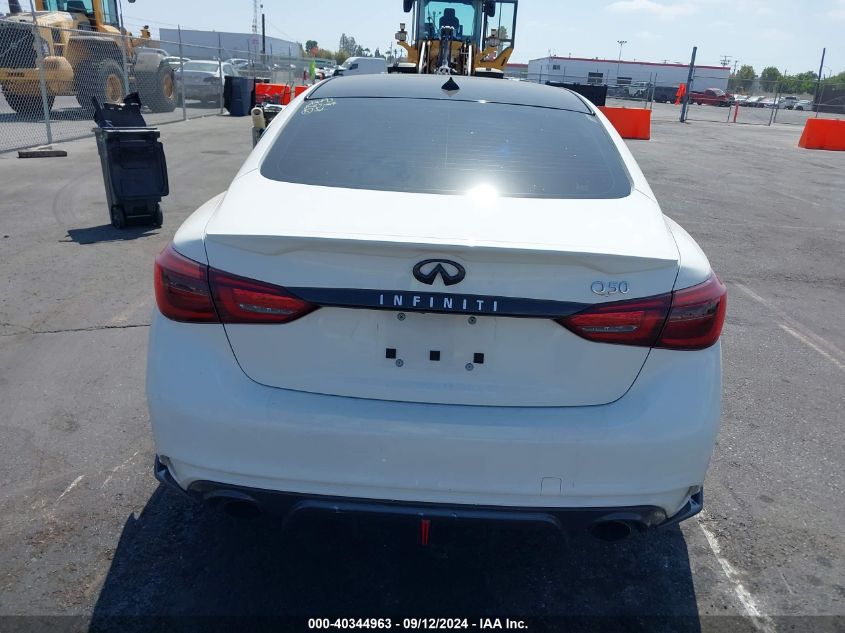 2019 Infiniti Q50 3.0T Luxe VIN: JN1EV7AP5KM514517 Lot: 40344963