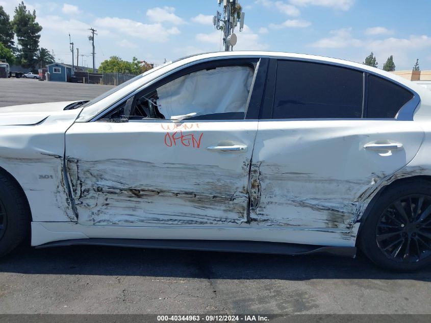 2019 Infiniti Q50 3.0T Luxe VIN: JN1EV7AP5KM514517 Lot: 40344963