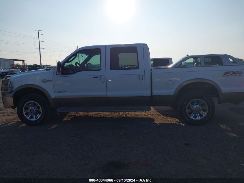 2005 Ford F250 Super Duty VIN: 1FTSW21P85EC32905 Lot: 40344966