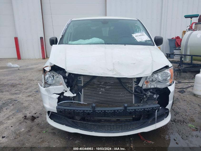 2019 Dodge Grand Caravan Se VIN: 2C4RDGBG3KR709920 Lot: 40344983
