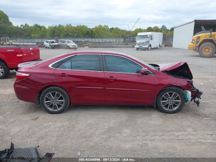 2015 Toyota Camry Se VIN: 4T1BF1FK7FU911770 Lot: 40344996