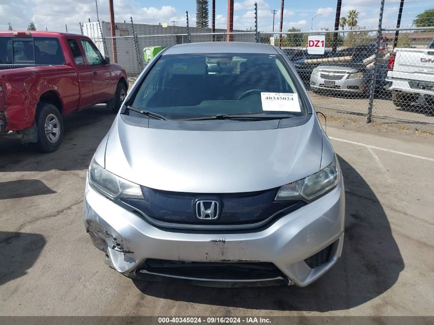 2016 Honda Fit Lx VIN: JHMGK5H52GS006577 Lot: 40345024