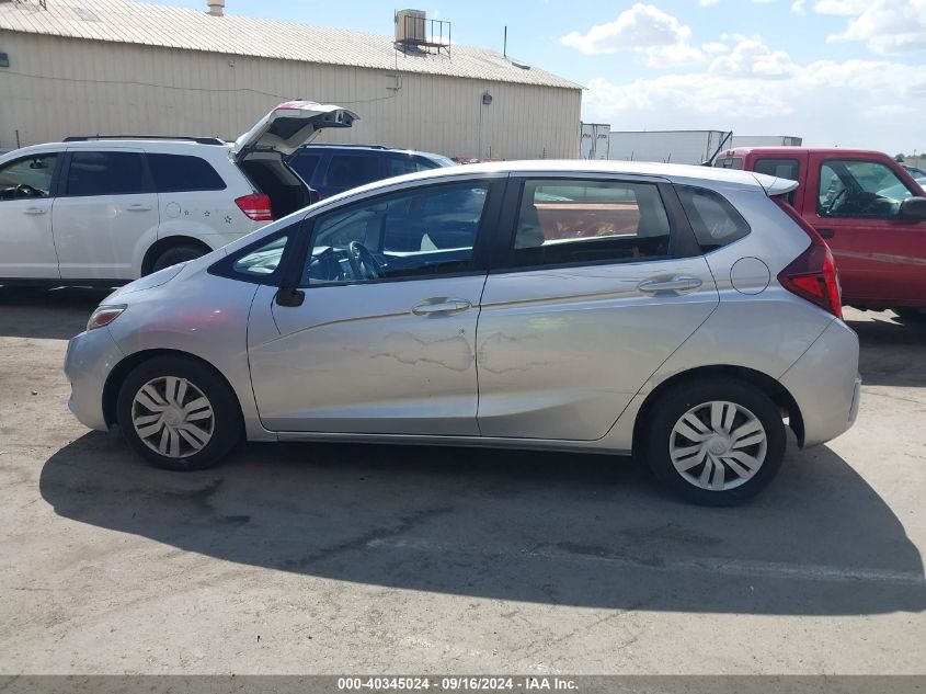 2016 Honda Fit Lx VIN: JHMGK5H52GS006577 Lot: 40345024