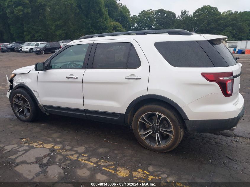 2014 Ford Explorer Sport VIN: 1FM5K8GT6EGB82344 Lot: 40345086