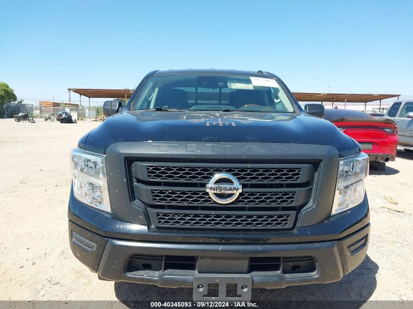 2021 Nissan Titan S 4X2 VIN: 1N6AA1EE8MN517614 Lot: 40345093