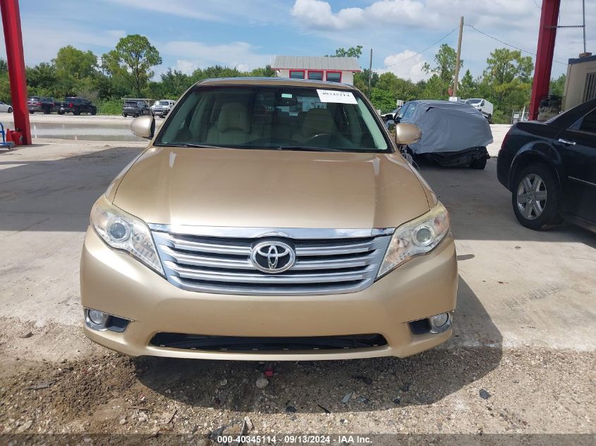 4T1BK3DB2BU402416 2011 Toyota Avalon Limited