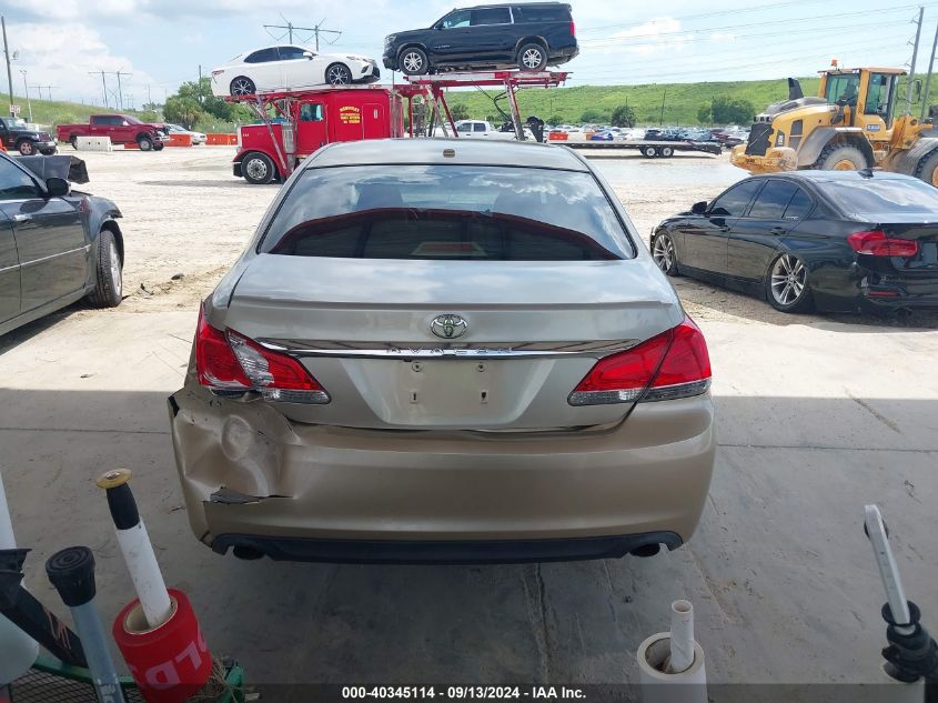 4T1BK3DB2BU402416 2011 Toyota Avalon Limited