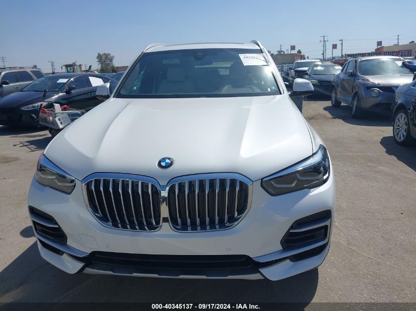 2022 BMW X5 Sdrive40I VIN: 5UXCR4C04N9J59594 Lot: 40345137