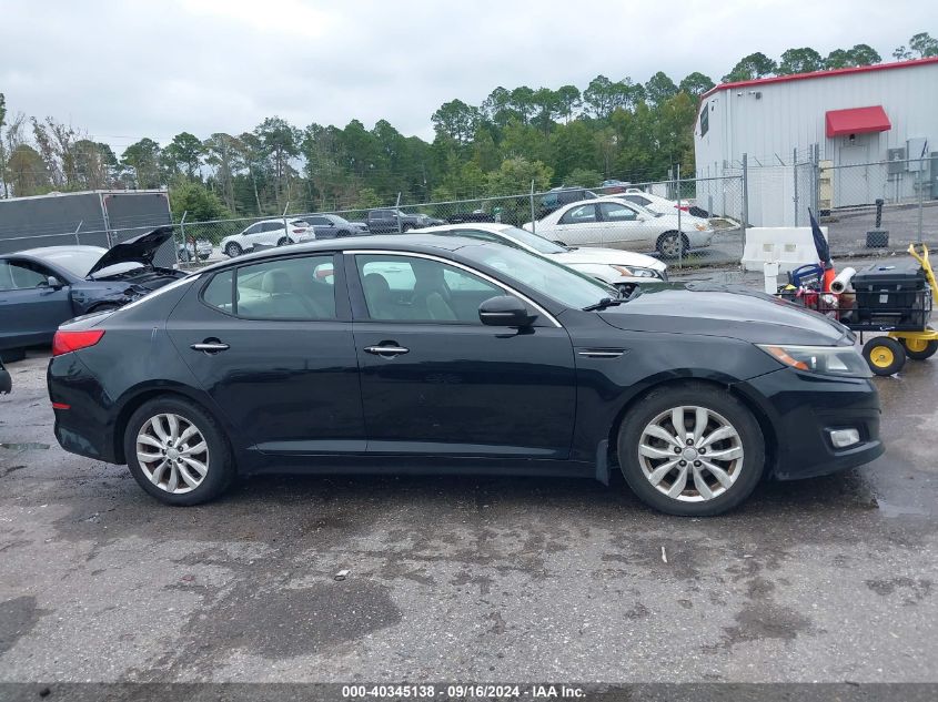 2014 Kia Optima Ex VIN: 5XXGN4A71EG268144 Lot: 40345138