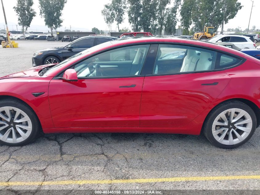 2023 TESLA MODEL 3 REAR-WHEEL DRIVE - 5YJ3E1EA4PF466287