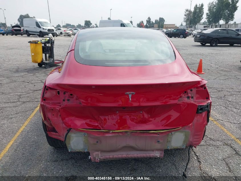 2023 TESLA MODEL 3 REAR-WHEEL DRIVE - 5YJ3E1EA4PF466287