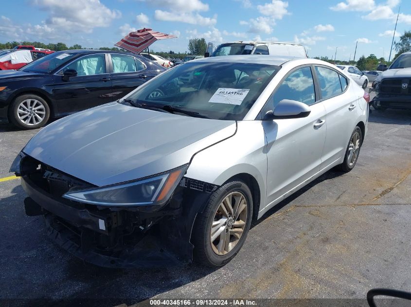 2019 Hyundai Elantra Sel VIN: 5NPD84LF2KH460705 Lot: 40345166