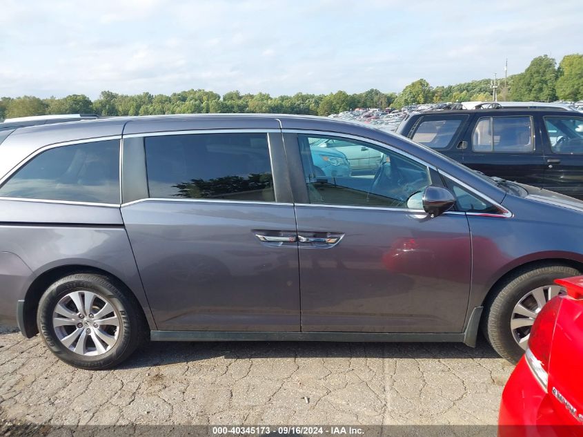 2015 Honda Odyssey Ex-L VIN: 5FNRL5H68FB131191 Lot: 40345173