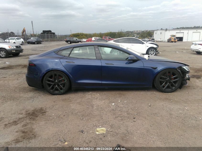 2022 Tesla Model S Dual Motor All-Wheel Drive VIN: 5YJSA1E58NF492656 Lot: 40345213