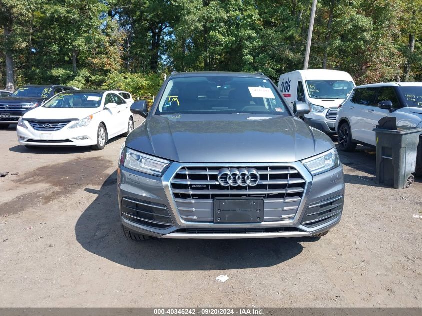 2019 Audi Q5 45 Premium VIN: WA1ANAFY8K2137424 Lot: 40345242