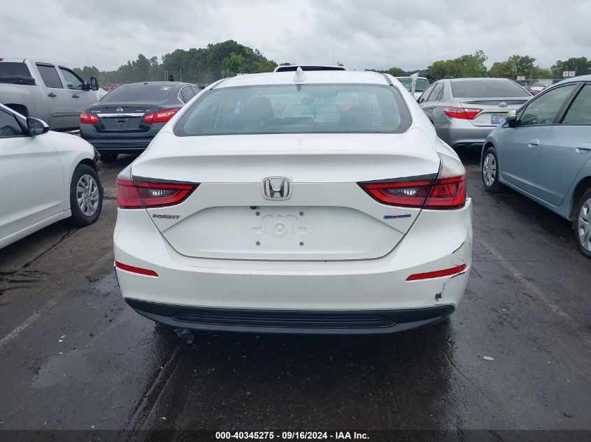 2019 Honda Insight Ex VIN: 19XZE4F50KE031035 Lot: 40345275