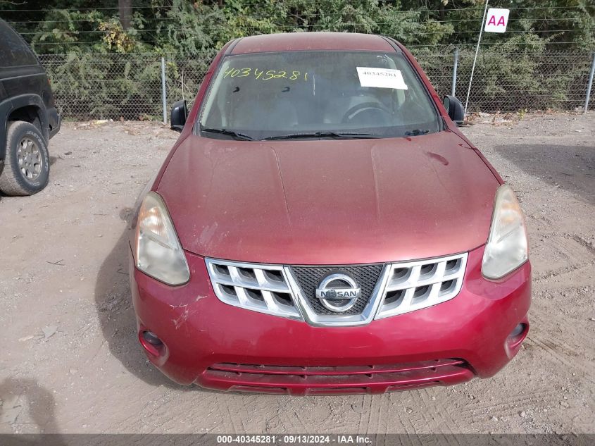 2012 Nissan Rogue S VIN: JN8AS5MT5CW284814 Lot: 40345281