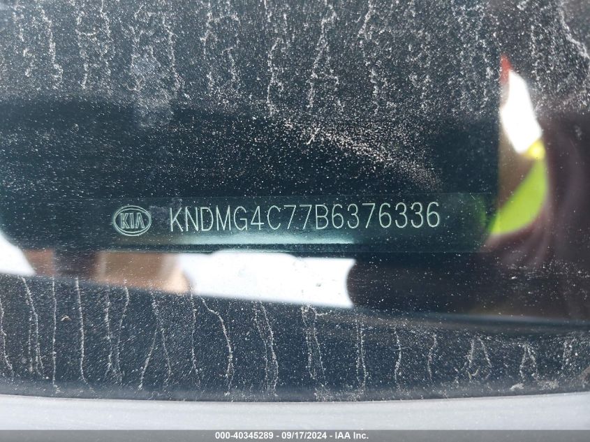 KNDMG4C77B6376336 2011 Kia Sedona Lx