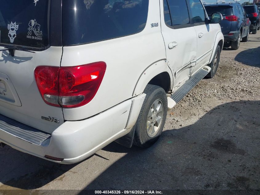 2005 Toyota Sequoia Sr5 V8 VIN: 5TDZT34A85S245233 Lot: 40345326