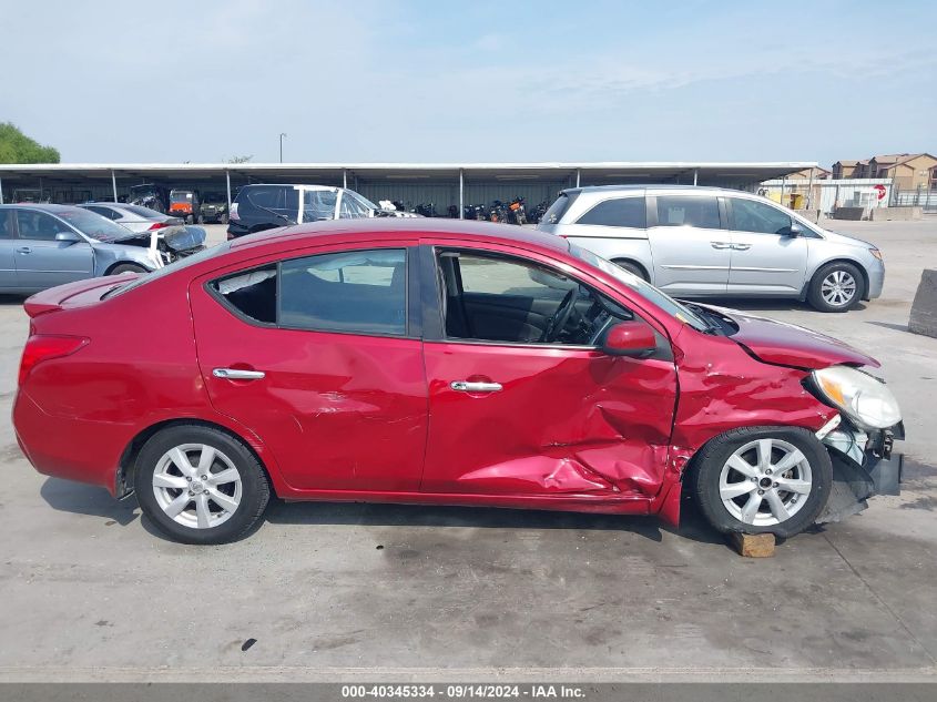 2014 Nissan Versa 1.6 Sv VIN: 3N1CN7AP4EL835535 Lot: 40345334