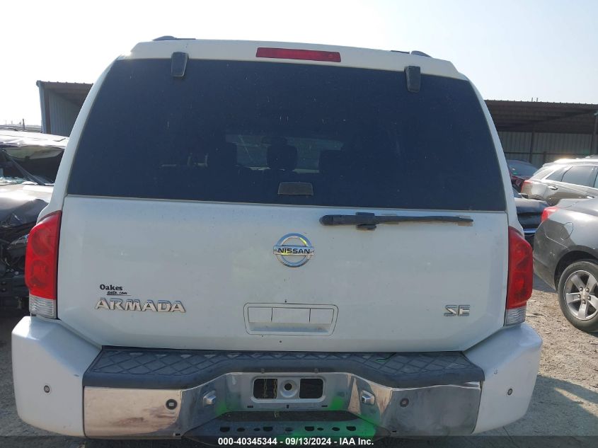 5N1BA08A87N703096 2007 Nissan Armada Se