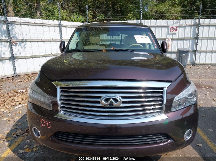 2014 Infiniti Qx80 VIN: JN8AZ2NE0E9064105 Lot: 40345345