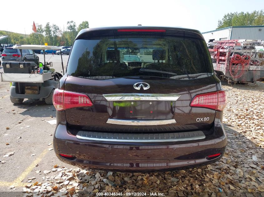 2014 Infiniti Qx80 VIN: JN8AZ2NE0E9064105 Lot: 40345345