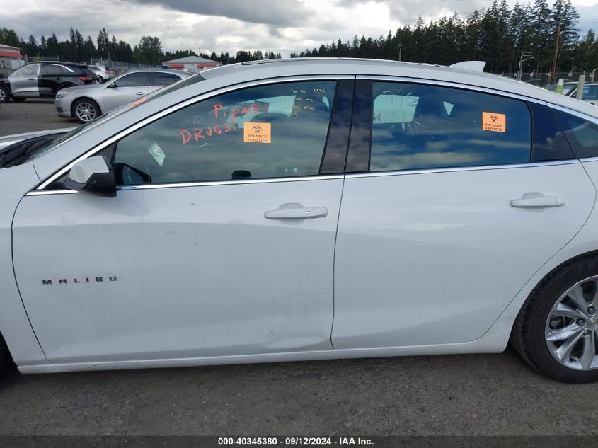 2021 Chevrolet Malibu Lt VIN: 1G1ZD5ST0MF072408 Lot: 40345380