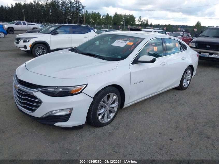 2021 CHEVROLET MALIBU LT - 1G1ZD5ST0MF072408