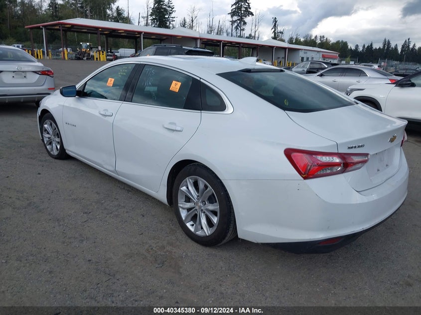 2021 CHEVROLET MALIBU LT - 1G1ZD5ST0MF072408