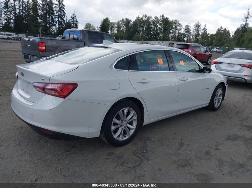 2021 CHEVROLET MALIBU LT - 1G1ZD5ST0MF072408