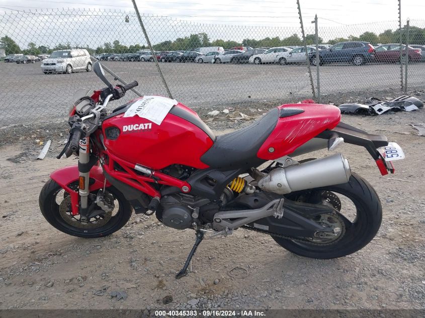 2009 Ducati Monster 696 VIN: ZDM1RADN39B023123 Lot: 40345383