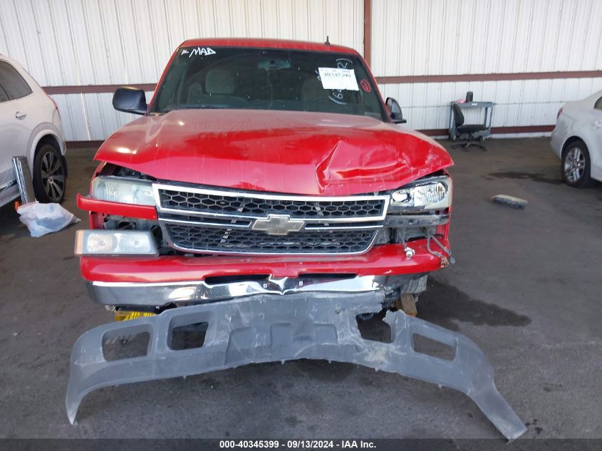 2006 Chevrolet Silverado C1500 VIN: 1GCEC19T86Z156582 Lot: 40345399