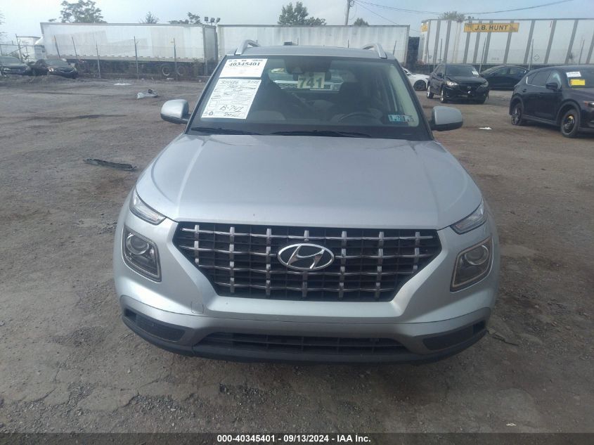 2022 Hyundai Venue Sel/Limited VIN: KMHRC8A36NU138692 Lot: 40345401