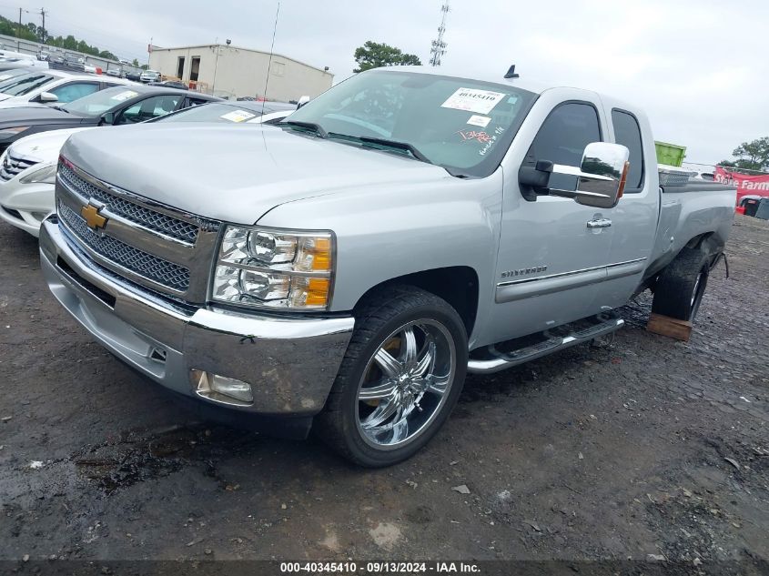 2012 Chevrolet Silverado 1500 Lt VIN: 1GCRCSE02CZ121244 Lot: 40345410