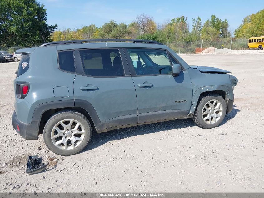 2018 Jeep Renegade Latitude VIN: ZACCJABBXJPH26152 Lot: 40345418