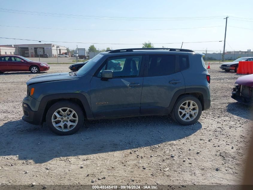 2018 Jeep Renegade Latitude VIN: ZACCJABBXJPH26152 Lot: 40345418