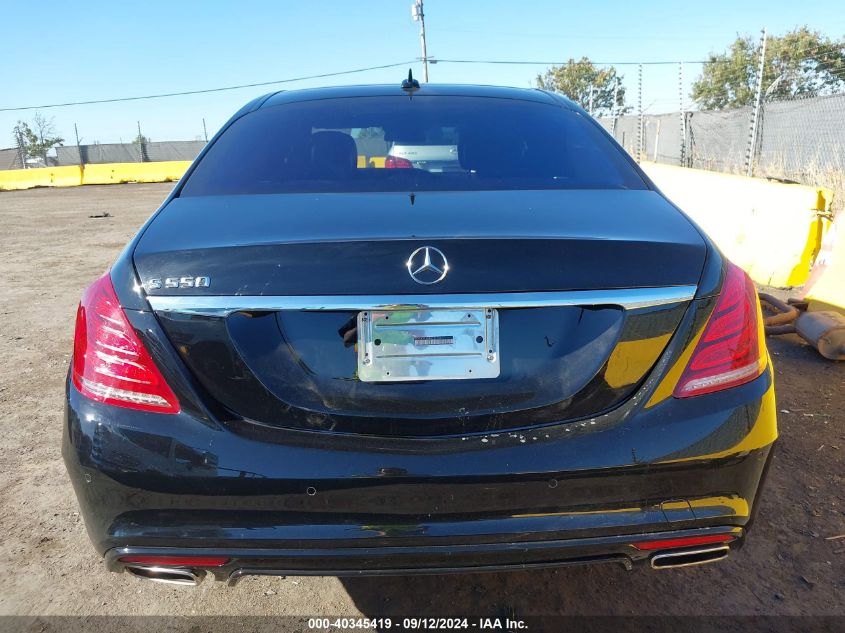 2015 Mercedes-Benz S 550 VIN: WDDUG8CB8FA135115 Lot: 40345419