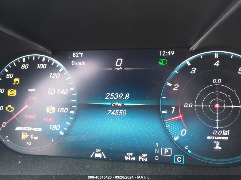 VIN 55SWF6EB5LU334129 2020 MERCEDES-BENZ AMG C 43 43 AMG