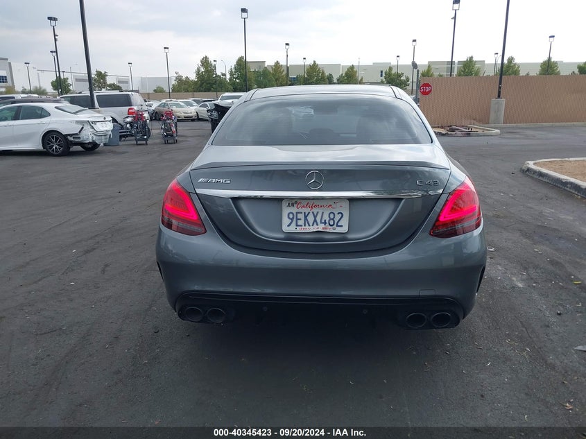 VIN 55SWF6EB5LU334129 2020 MERCEDES-BENZ AMG C 43 43 AMG