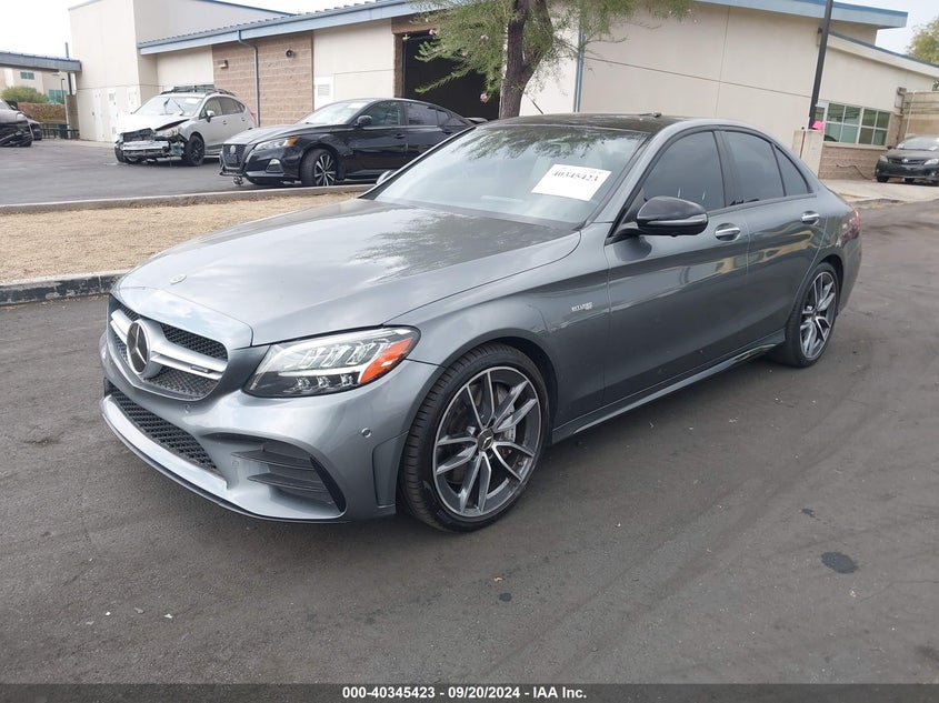 VIN 55SWF6EB5LU334129 2020 MERCEDES-BENZ AMG C 43 43 AMG