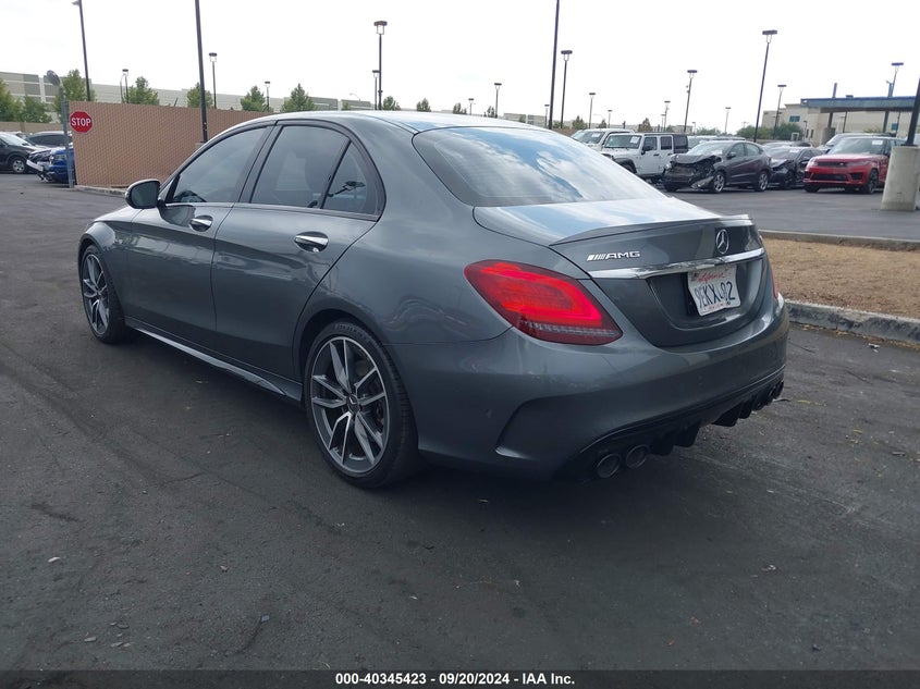 VIN 55SWF6EB5LU334129 2020 MERCEDES-BENZ AMG C 43 43 AMG