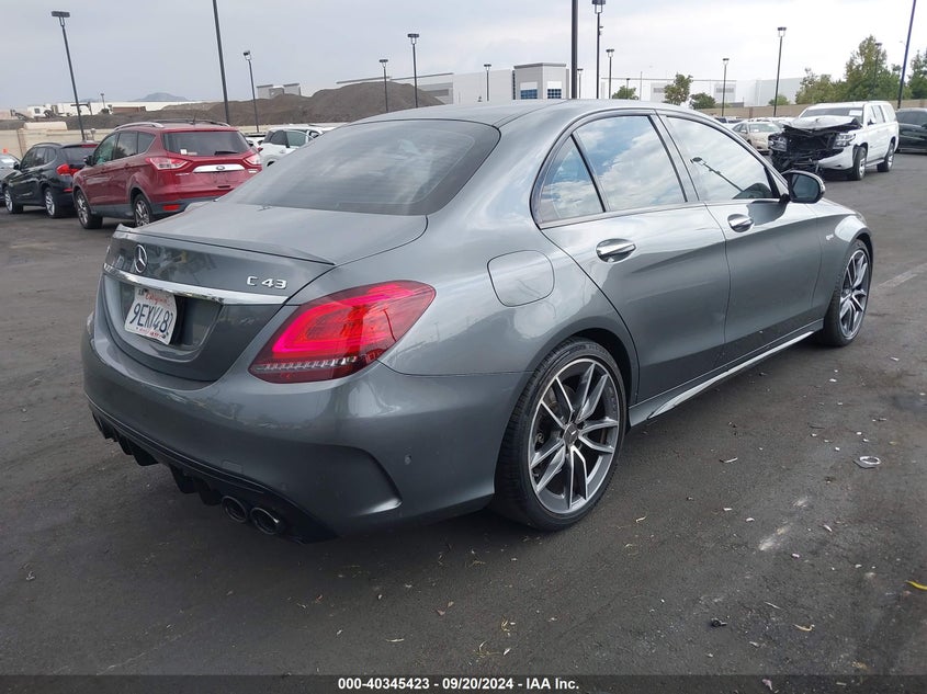 VIN 55SWF6EB5LU334129 2020 MERCEDES-BENZ AMG C 43 43 AMG