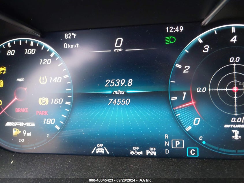 VIN 55SWF6EB5LU334129 2020 MERCEDES-BENZ AMG C 43 43 AMG