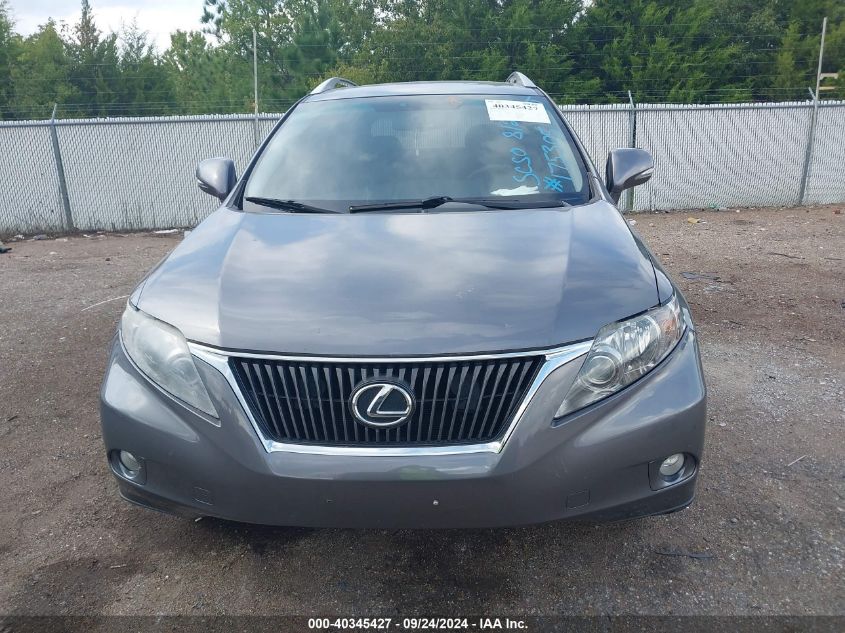 2012 Lexus Rx 350 VIN: 2T2ZK1BA5CC074484 Lot: 40345427