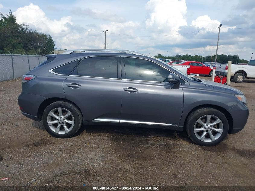 2012 Lexus Rx 350 VIN: 2T2ZK1BA5CC074484 Lot: 40345427