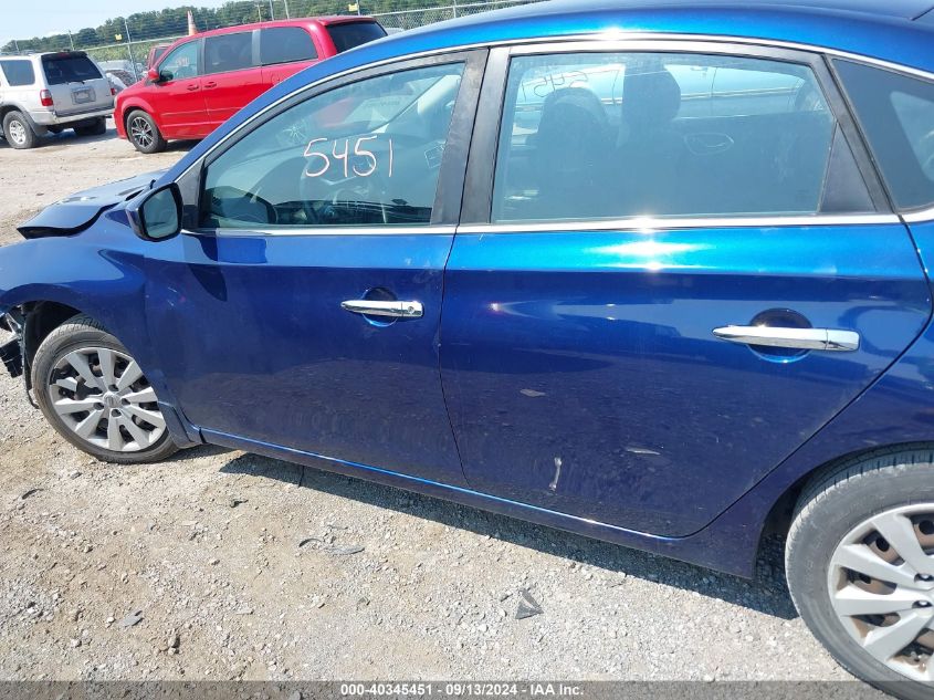 2016 Nissan Sentra Sv VIN: 3N1AB7AP0GY321252 Lot: 40345451